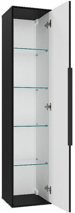 Шкаф пенал Brevita Savoy 35 SAV-05035-030 подвесной Черный матовый