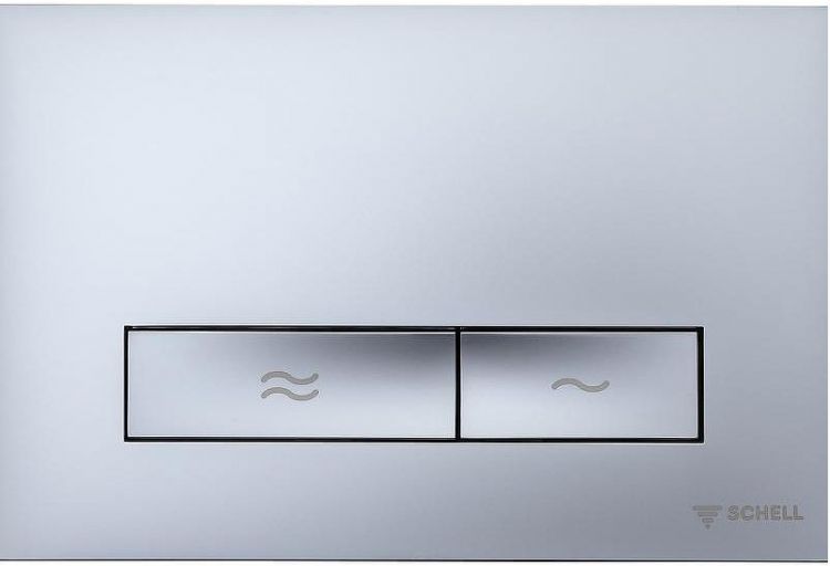 Клавиша смыва Schell Konklav SCL031226499 Хром матовый