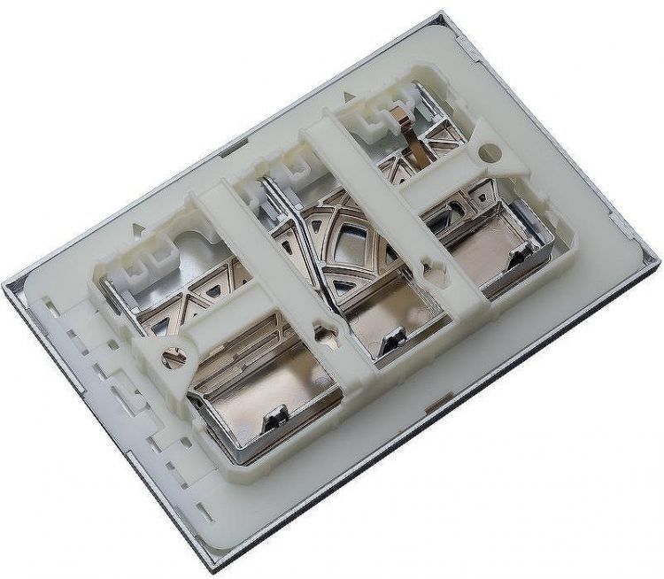 Клавиша смыва Schell Konklav SCL031226499 Хром матовый