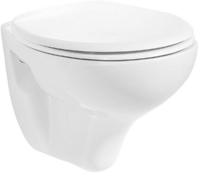 Унитаз Creavit Perla TP320-11CB00E-0000 подвесной Белый без сиденья