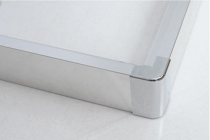 Душевой уголок BelBagno Due 90х90 DUE-A-2-90-C-Cr профиль Хром стекло прозрачное