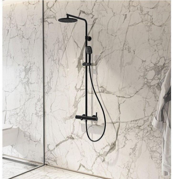 Душевая система Teska Galaxy Mix DK1009 цвет Черный