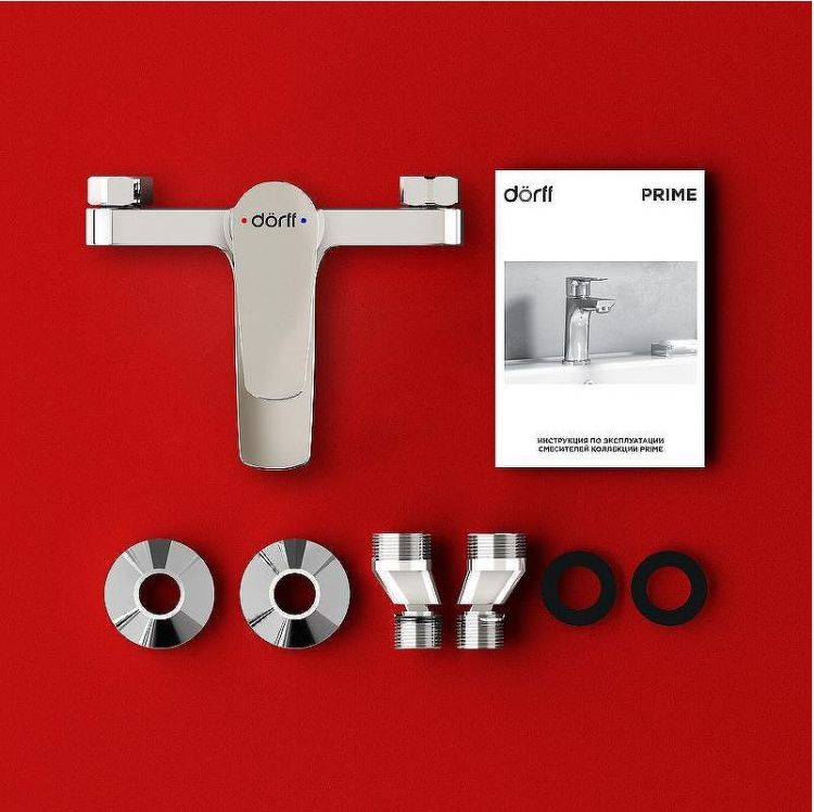 Смеситель для ванны Dorff Prime D4011000 Хром