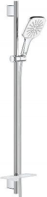 Душевой гарнитур Grohe Rainshower SmartActive 26586LS0 Белая луна Хром