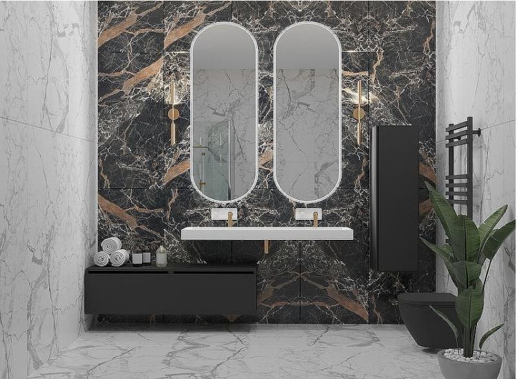 Тумба Boheme Armadi Art Flat Vallessi Uno-S 140 897-140-A glossy подвесная Антрацит глянец