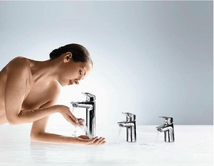 Смеситель для раковины Hansgrohe Logis 71100000 Хром