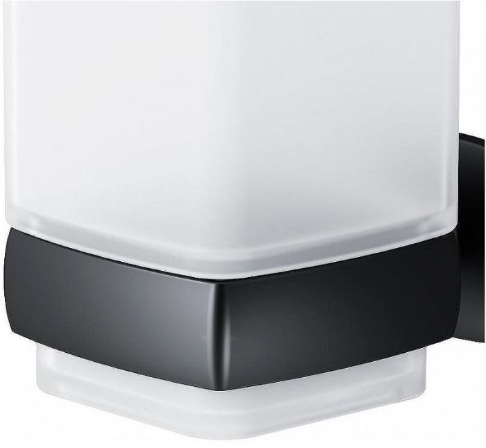 Комплект мебели для ванной AM.PM Gem 75 BK90GN подвесной Черный матовый со смесителем для раковины и аксессуарами