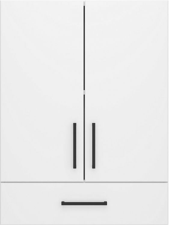 Подвесной шкаф DIWO Брянск 60 BR2710S над стиральной машиной цвет Белый