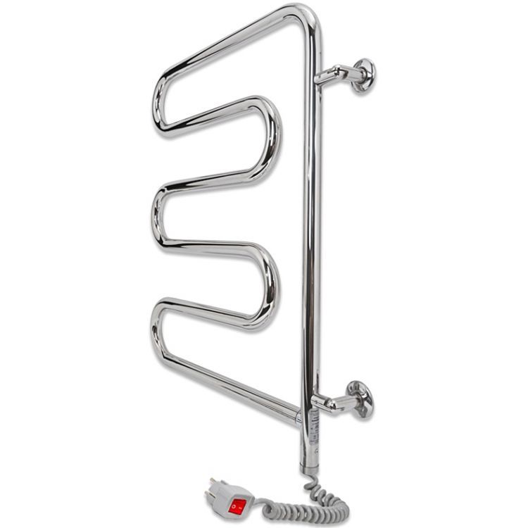 Полотенцесушитель электрический Laris Ш-образный поворотный 57х45