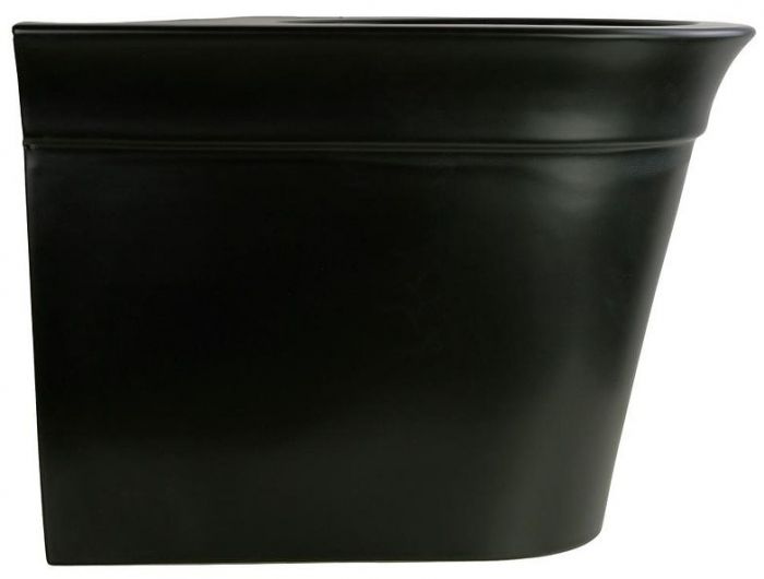 Унитаз Migliore Monaco 32066 приставной цвет Черный матовый без сиденья