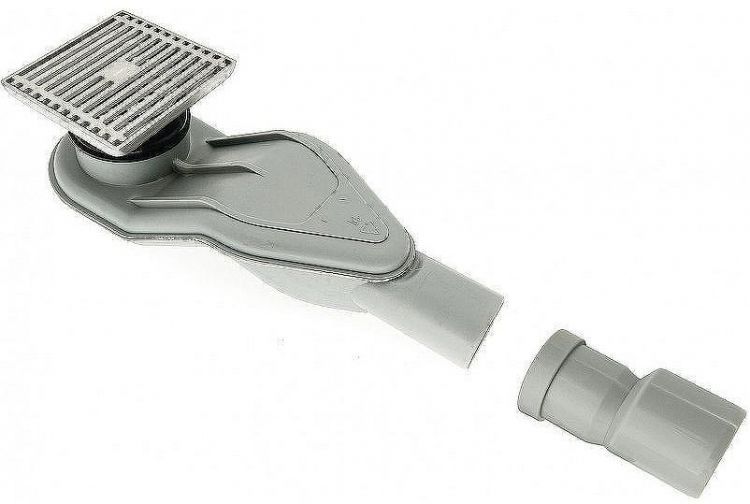 Душевой трап Esbano Box 10x10 BOX-10MC ESTRBOX10MC с решеткой Хром матовый Душевой трап Esbano Box 10x10 BOX-10MC ESTRBOX10MC с решеткой Хром матовый