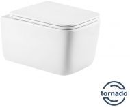 Унитаз Vincea Capri Tornado VT1-63T подвесной цвет Белый с сиденьем Микролифт