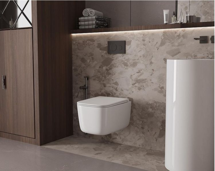 Унитаз Vincea Capri Tornado VT1-63T подвесной цвет Белый с сиденьем Микролифт