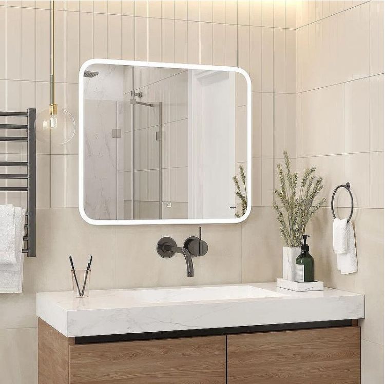 Зеркало Reflexion Blink 800x600 RF6042BK с подсветкой с сенсорным выключателем и диммером