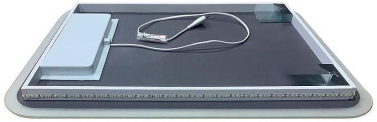 Зеркало Reflexion Blink 800x600 RF6042BK с подсветкой с сенсорным выключателем и диммером