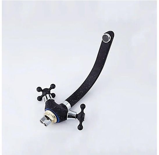 Смеситель для кухни Ekko E5408-7 цвет Черный матовый