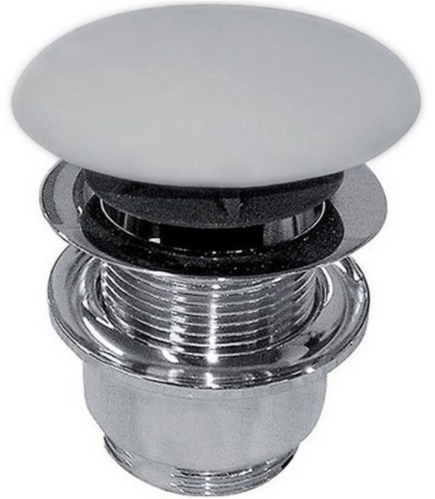 Донный клапан Globo FI012BI click-clack Белый матовый
