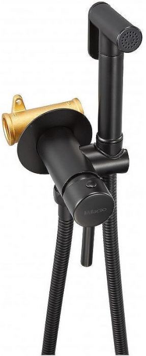Гигиенический душ со смесителем Milacio Ultra MCU.850.MB Черный матовый