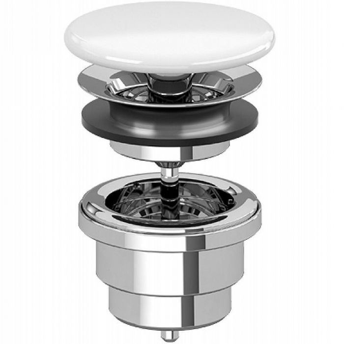 Донный клапан Villeroy&Boch 680800RW Stone White