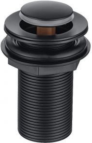 Донный клапан Allen Brau Eclipse 5.E1009-31 click-clack Черный матовый