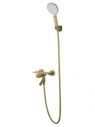 Смеситель для ванны Wonzon & Woghand Click WW-FE05L221-BG цвет Брашированное золото Смеситель для ванны Wonzon & Woghand Click WW-FE05L221-BG цвет Брашированное золото