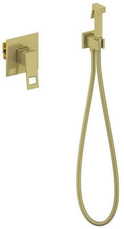 Гигиенический душ со смесителем Timo Briana 7189/17SM Золото матовое
