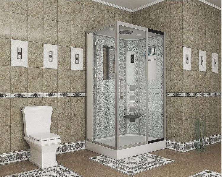 Душевая кабина Niagara Luxe 120x90 NG-7711WR с гидромассажем