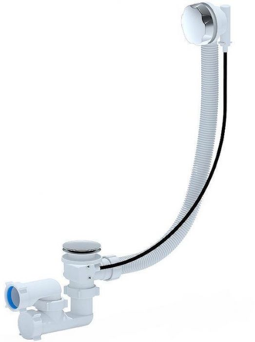 Слив-перелив Cersanit Smart 64285 полуавтомат Хром