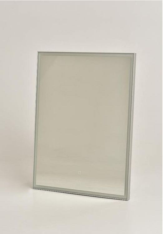 Зеркало Sintesi Kanto 60 SIN-SPEC-KANTO-CROMO-60 с подсветкой Хром матовый с сенсорным выключателем