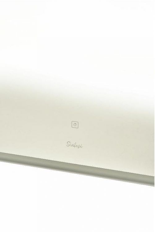 Зеркало Sintesi Kanto 60 SIN-SPEC-KANTO-CROMO-60 с подсветкой Хром матовый с сенсорным выключателем