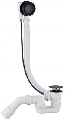 Слив-перелив Grocenberg GB240BL полуавтомат Черный матовый