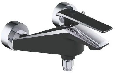 Смеситель для ванны Rose R1302H цвет Черный Хром