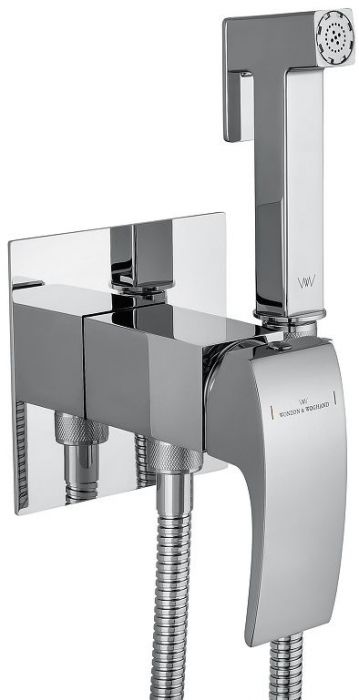 Гигиенический душ со смесителем Wonzon & Woghand Fit WW-88829009-CR цвет Хром