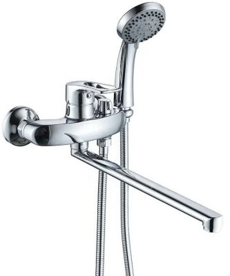 Смеситель для ванны Shevanik S5172 универсальный цвет Хром