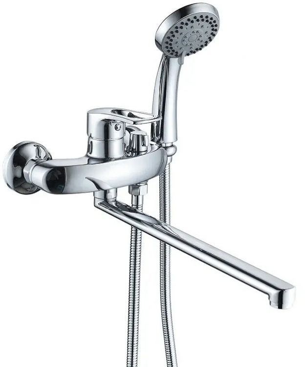 Смеситель для ванны Shevanik S5172 универсальный цвет Хром Смеситель для ванны Shevanik S5172 универсальный цвет Хром