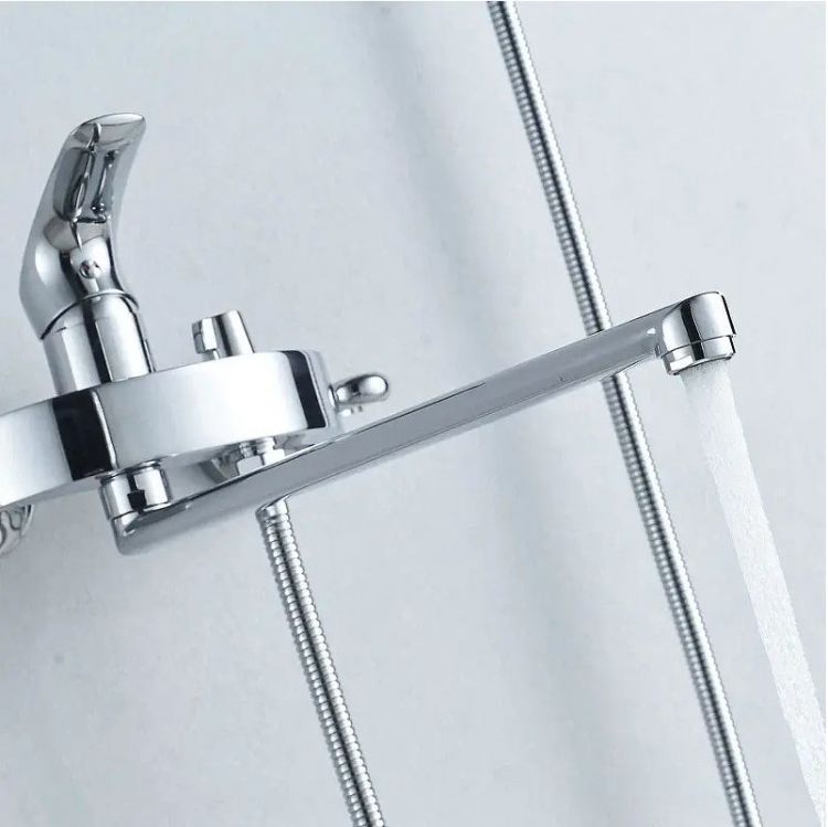 Смеситель для ванны Shevanik S5172 универсальный цвет Хром Смеситель для ванны Shevanik S5172 универсальный цвет Хром