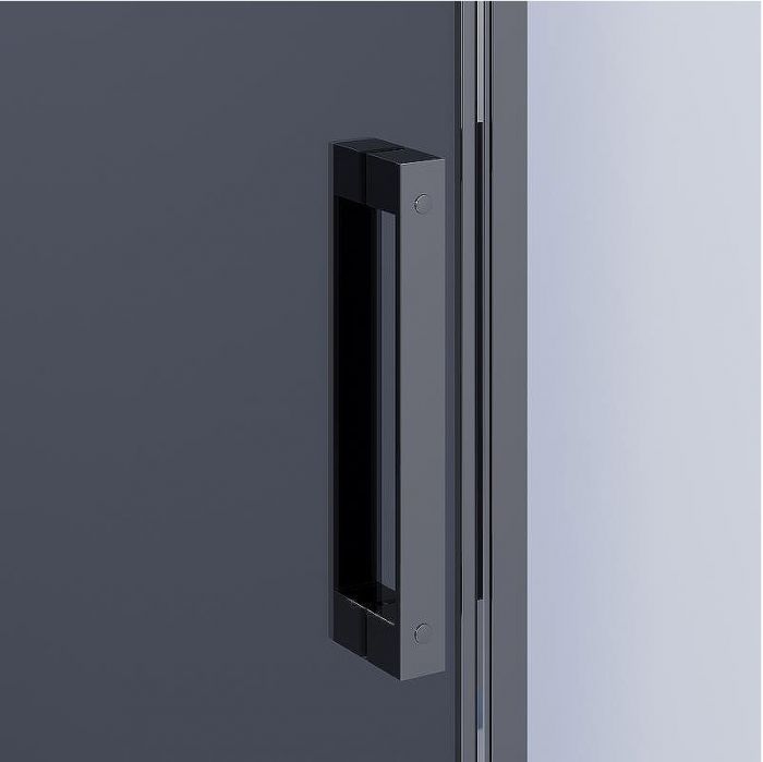 Душевой уголок Ambassador Benefit 150x80 19022204HBB-80HBB профиль Черный стекло тонированное