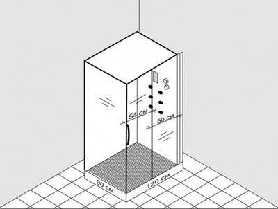 Душевая кабина Lagard Altea R
