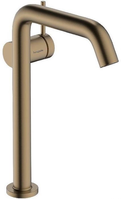 Смеситель для раковины Hansgrohe Tecturis S 73370140 Шлифованная бронза