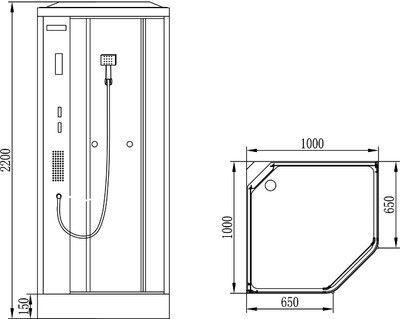 Душевая кабина Orans EW-112 Душевая кабина Orans EW-112