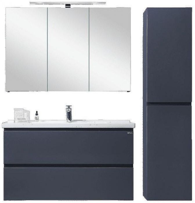 Тумба с раковиной Orans BC-4023-1000 402310000 Матовый графитовый