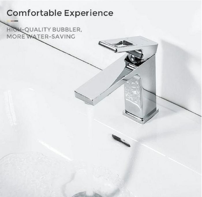 Смеситель для раковины Gappo G18 G1018-1 Хром