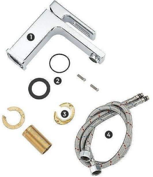 Смеситель для раковины Gappo G18 G1018-1 Хром