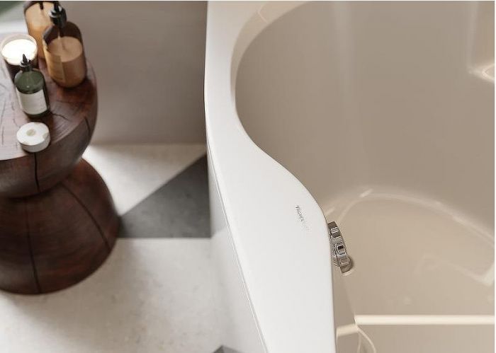 Акриловая ванна Vagnerplast Melite 160x105 L VPBA163MEL3LX-04 без гидромассажа