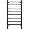 Электрический полотенцесушитель Comfysan Luce EC-8 80x40 013417 Черный матовый