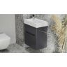 Тумба под раковину Jorno Folk 55 Folk.01.55/P/A/JR подвесная Антрацит