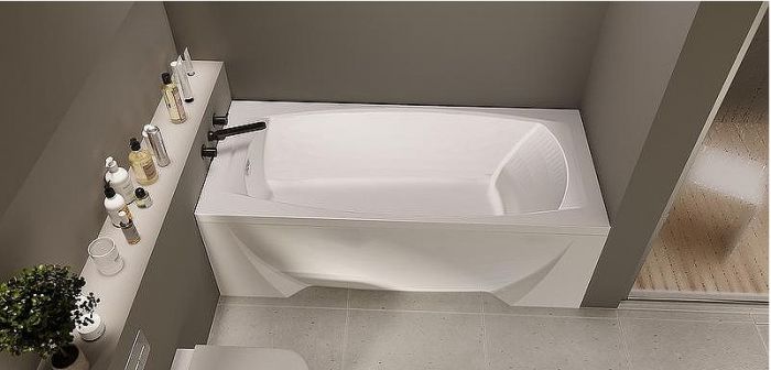 Акриловая ванна Marka One Pragmatika 173х75 01пр17375 без гидромассажа