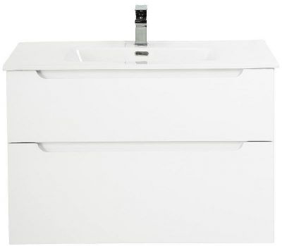 Тумба под раковину BelBagno Etna-H60 90 ETNA-H60-900-2C-SO-BL-P подвесная Bianco Lucido