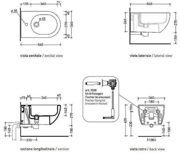 Flaminia App AP218CEN подвесное