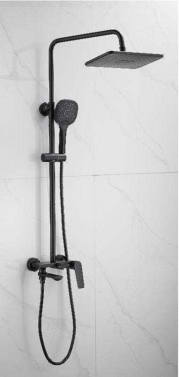 Душевая система Belz B533-7 B24533-7 Черная